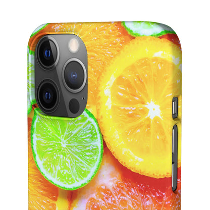Snap Phone Case – Sunkissed Citrus