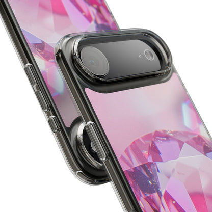 Clear Phone Case – Pink Ice