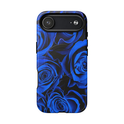 Protective Magnetic Phone Case – Midnight Bloom