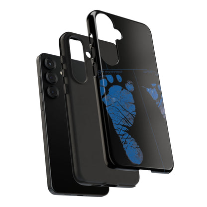 Protective Phone Case – Mom’s Little Blue Footprints