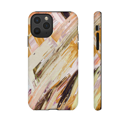 Protective Phone Case – Brush & Bronze