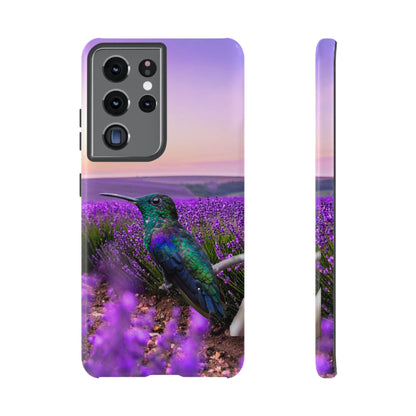 Protective Phone Case – Hummingbird Reverie