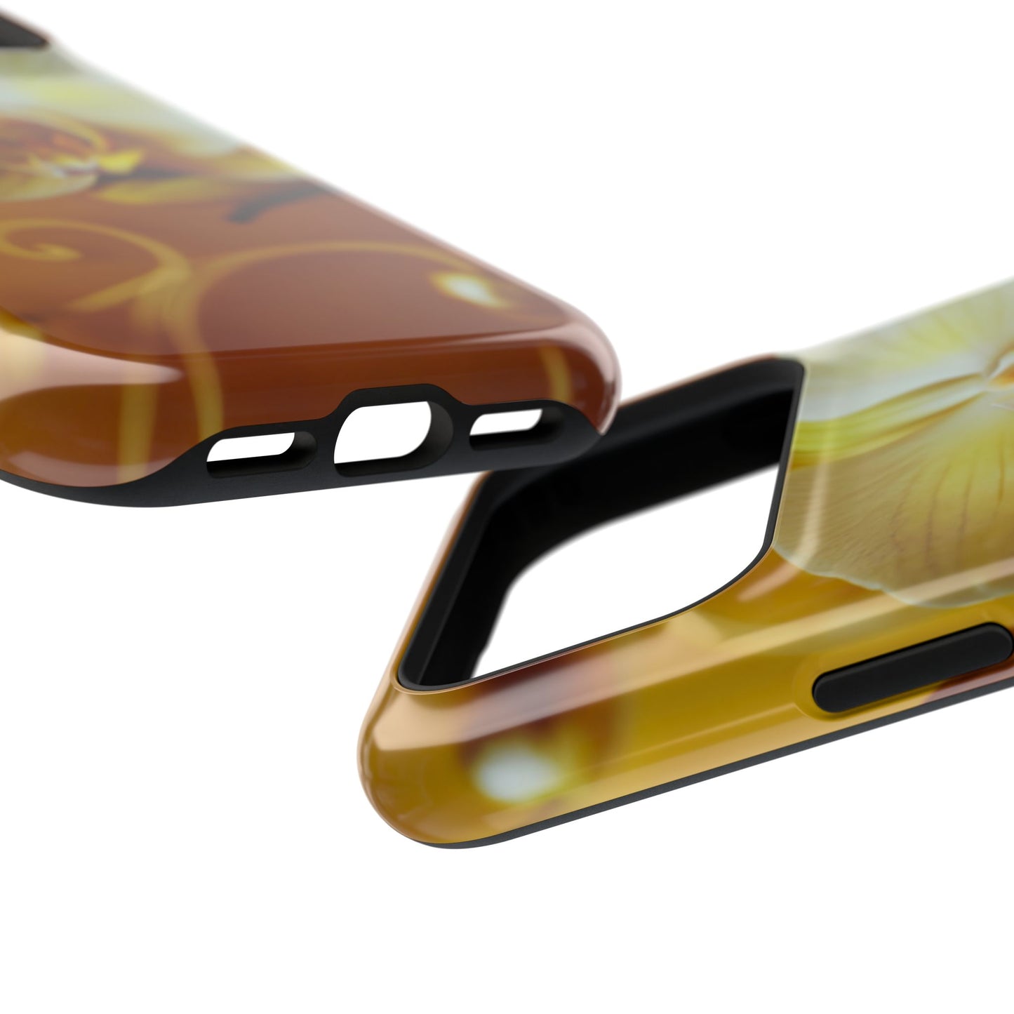 Protective Phone Case – Amber Orchid