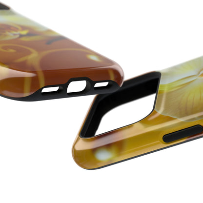 Protective Phone Case – Amber Orchid