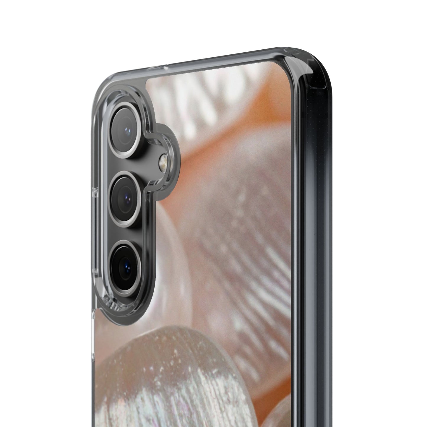 Clear Phone Case – Blush Pearl