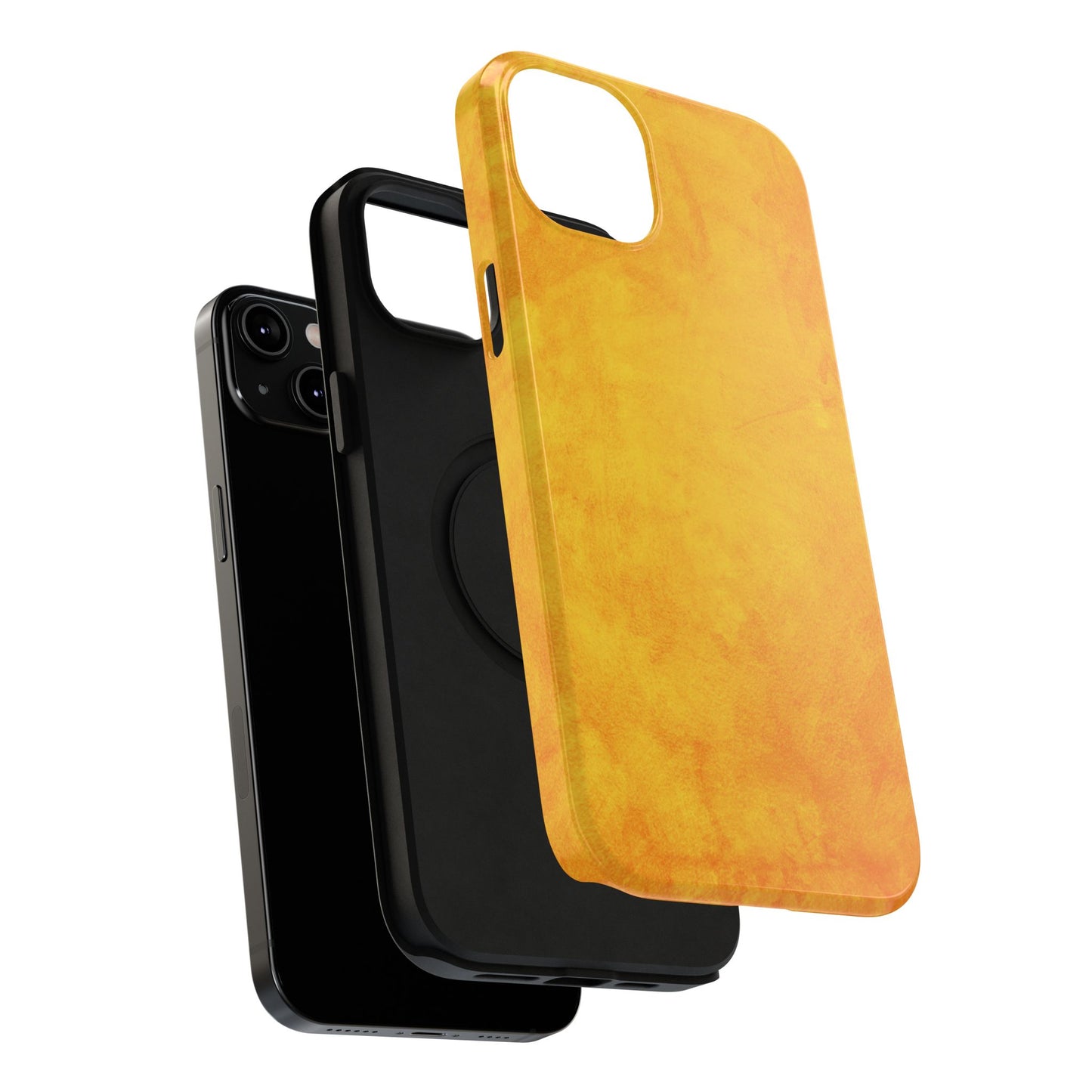 Impact-Resistant Phone Case – Saffron Smoke