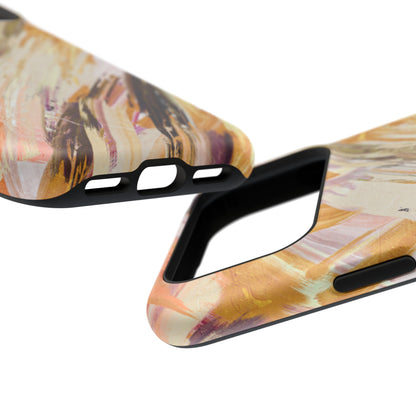 Impact-Resistant Phone Case – Brush & Bronze