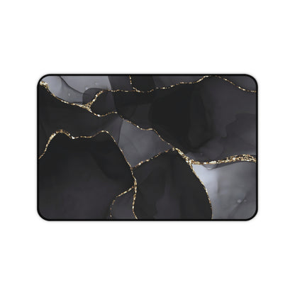 Neoprene Desk Mat – Obsidian Vein