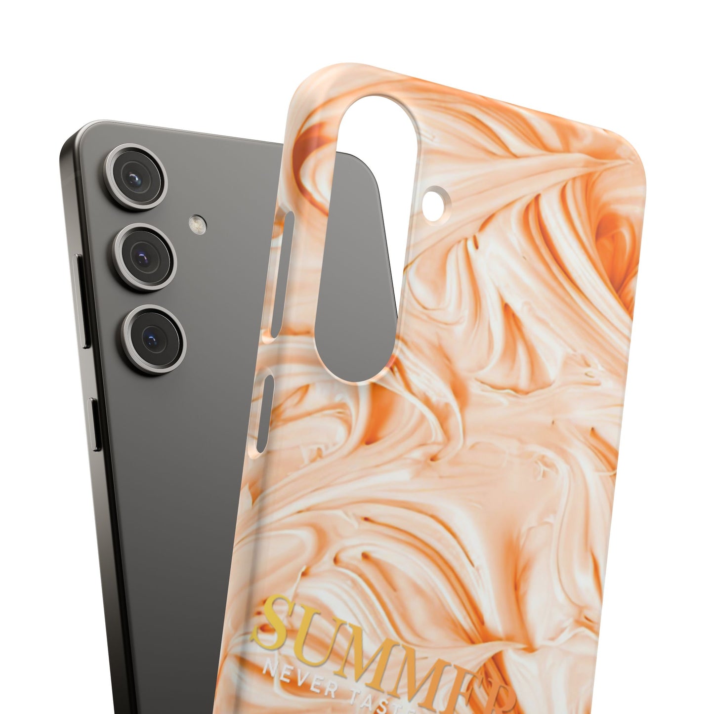 Snap Phone Case – Peach Sorbet