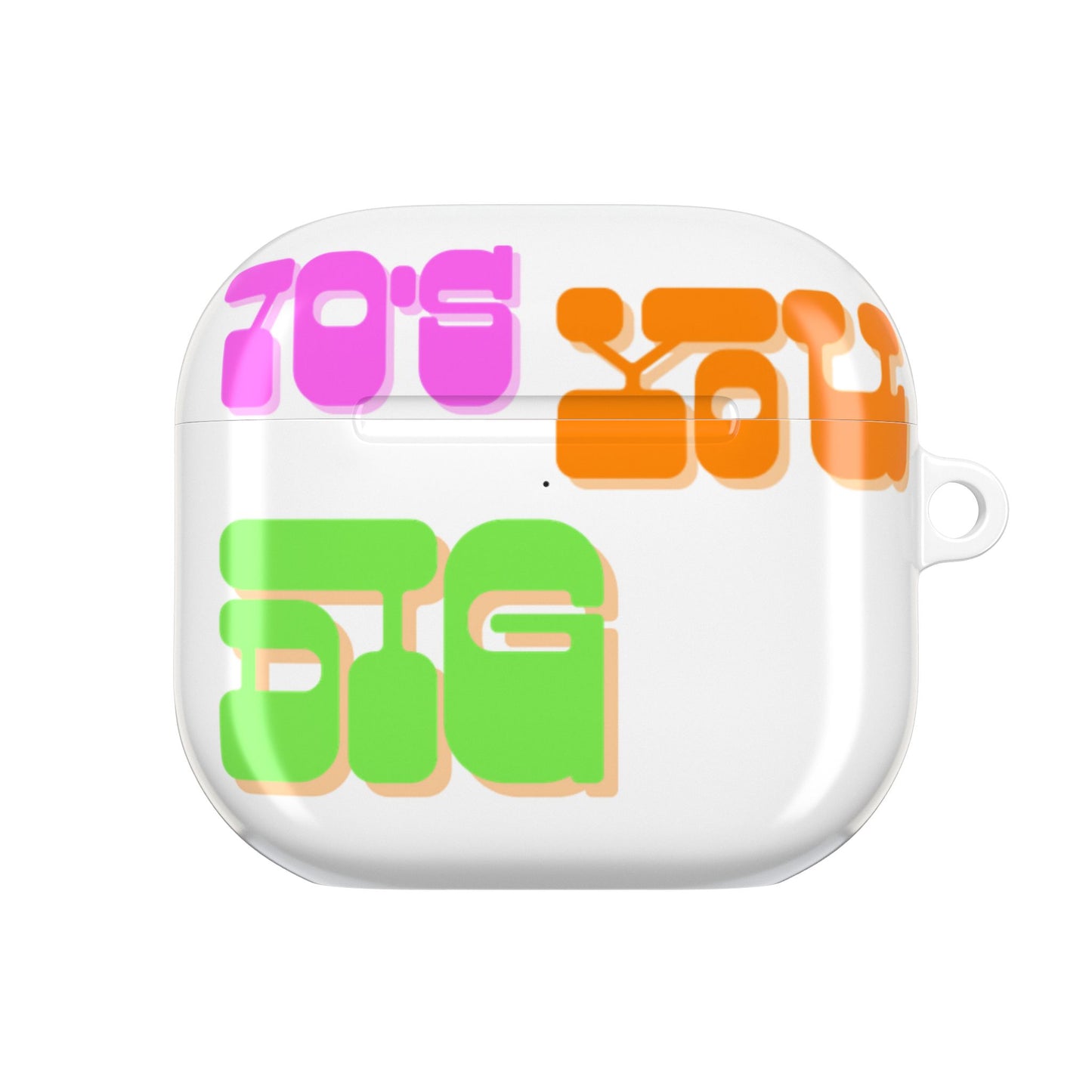 Wireless Earbud Case Cover – 70s Spin