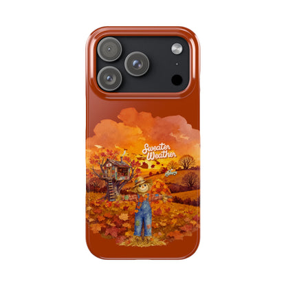 Slim Phone Case – Sweater Weather – Compatible with iPhone 11–17 Series