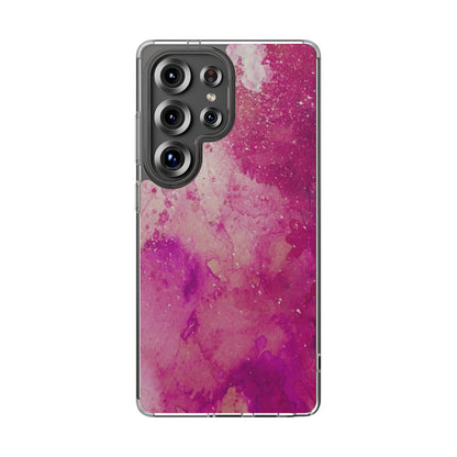 Clear Phone Case – Spilled Wine