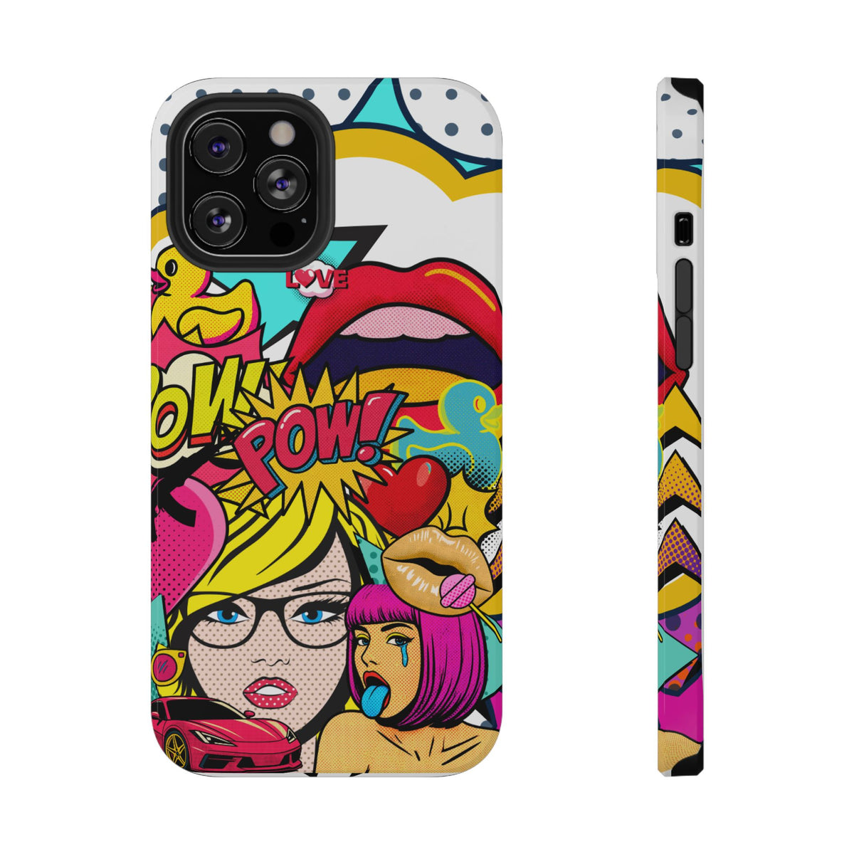 Impact-Resistant Phone Case – Pop Off – Compatible with iPhone 11–17 & Samsung Galaxy S22–S26 Series