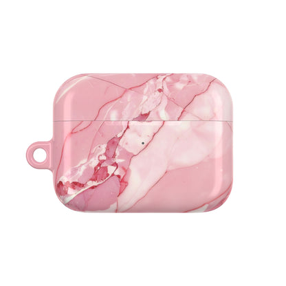 Wireless Earbud Case Cover – Pink Agate