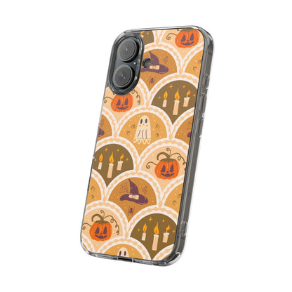 Clear Phone Case – Vintage Haunt – Compatible with iPhone 13–17 & Samsung Galaxy S25–S26 Series