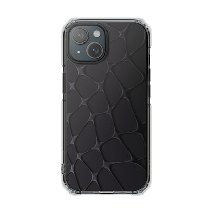 Clear Magnetic Phone Case – Night Scale