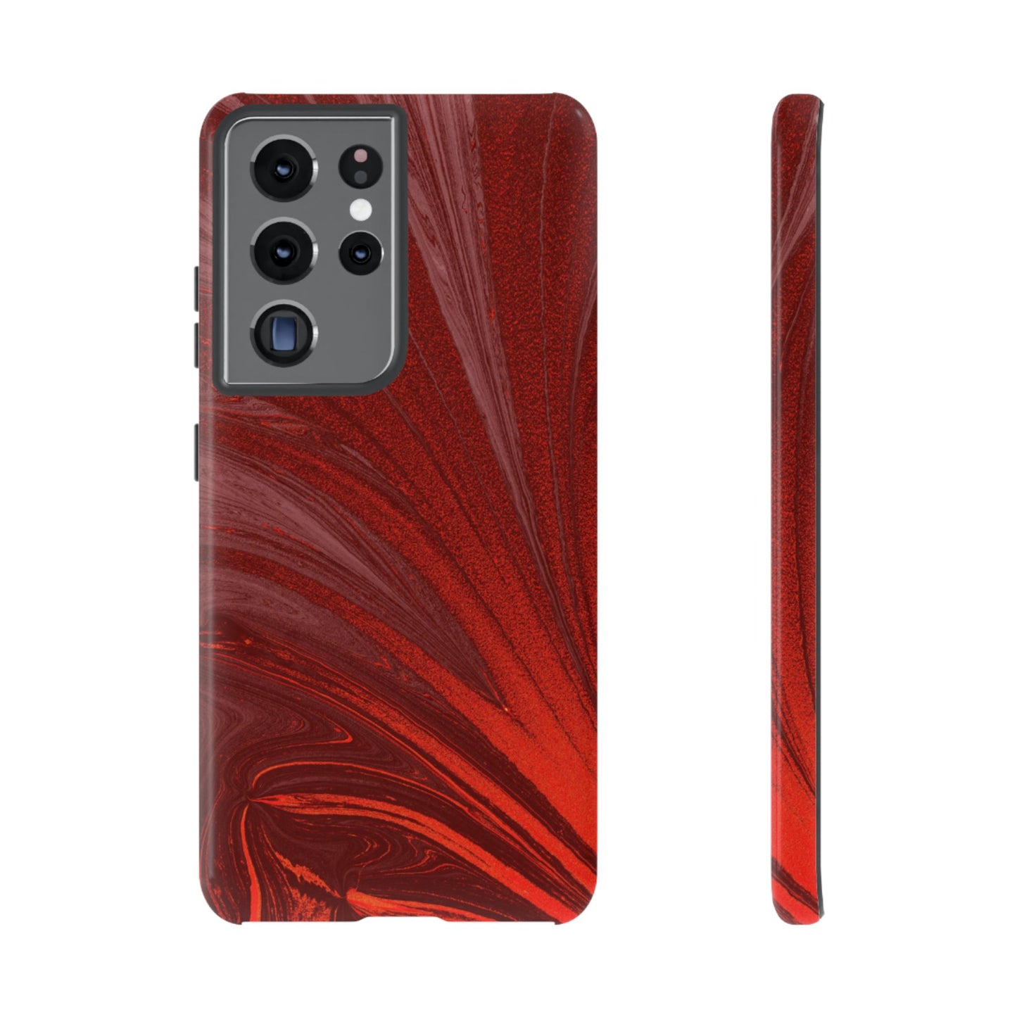 Protective Phone Case – Crimson Current