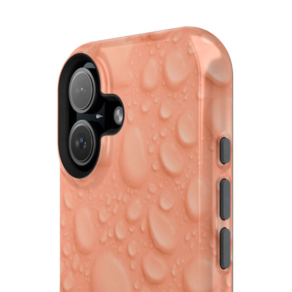 Impact-Resistant Phone Case – Apricot Rain