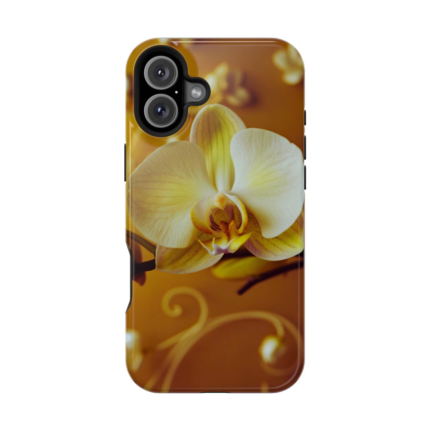 Protective Phone Case – Amber Orchid