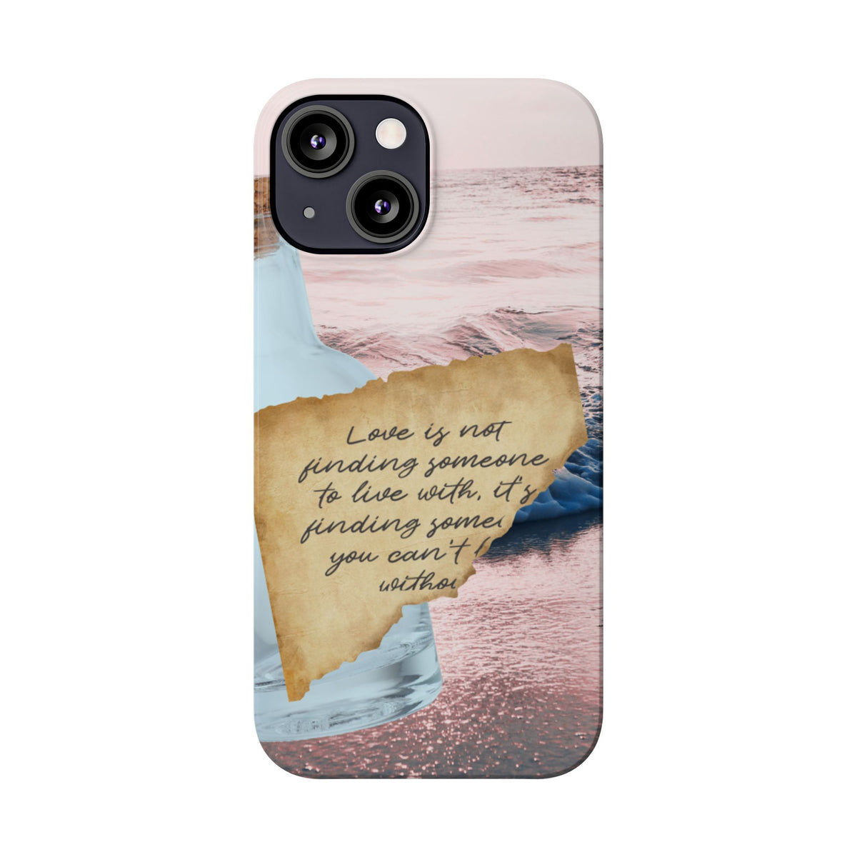 Slim Phone Case – Written in the Tide