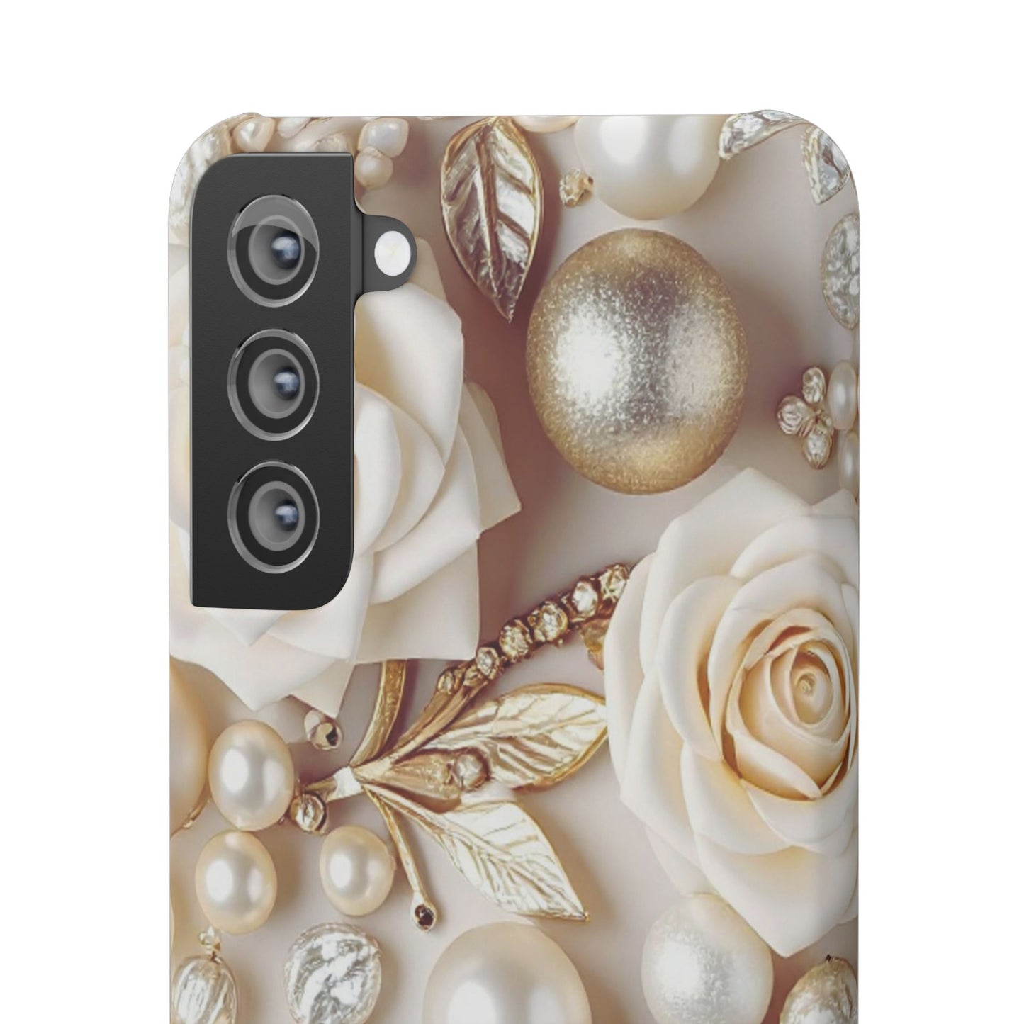 Snap Phone Case – Ivory Opulence