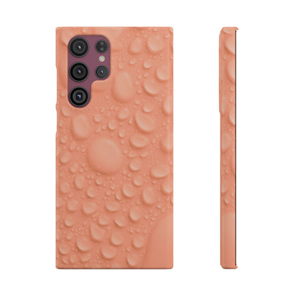 Snap Phone Case – Apricot Rain