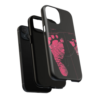 Protective Magnetic Phone Case – Mom’s Little Pink Footprints