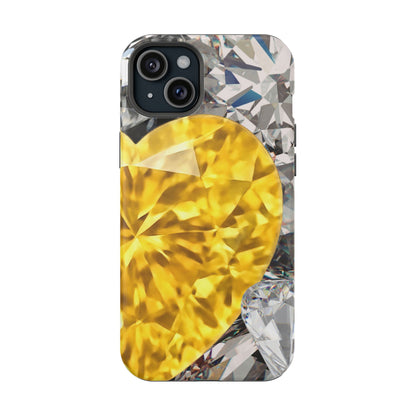 Impact-Resistant Phone Case – Heart of Gold