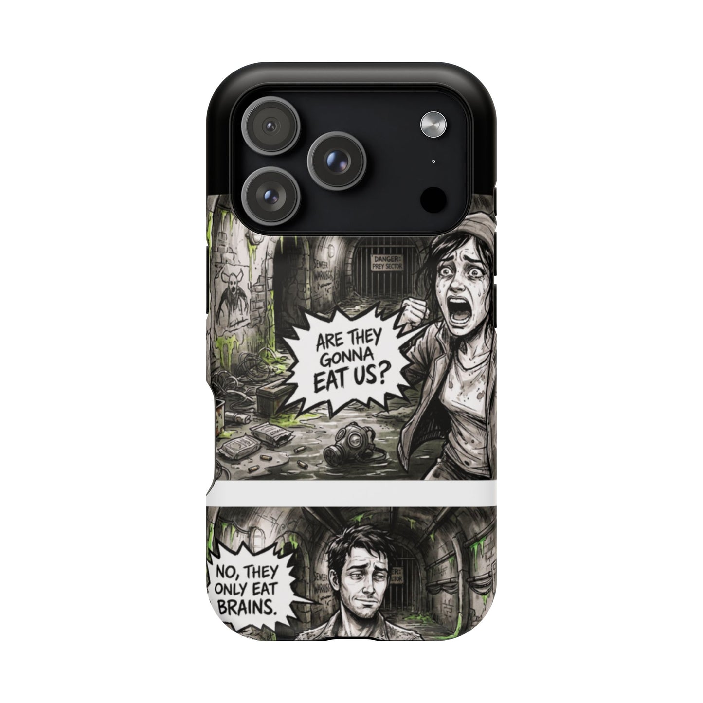 Wireless-Charging Compatible Case – Brains Only