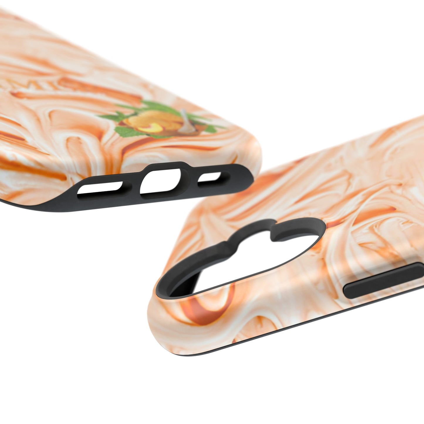 Wireless-Charging Compatible Case – Peach Sorbet