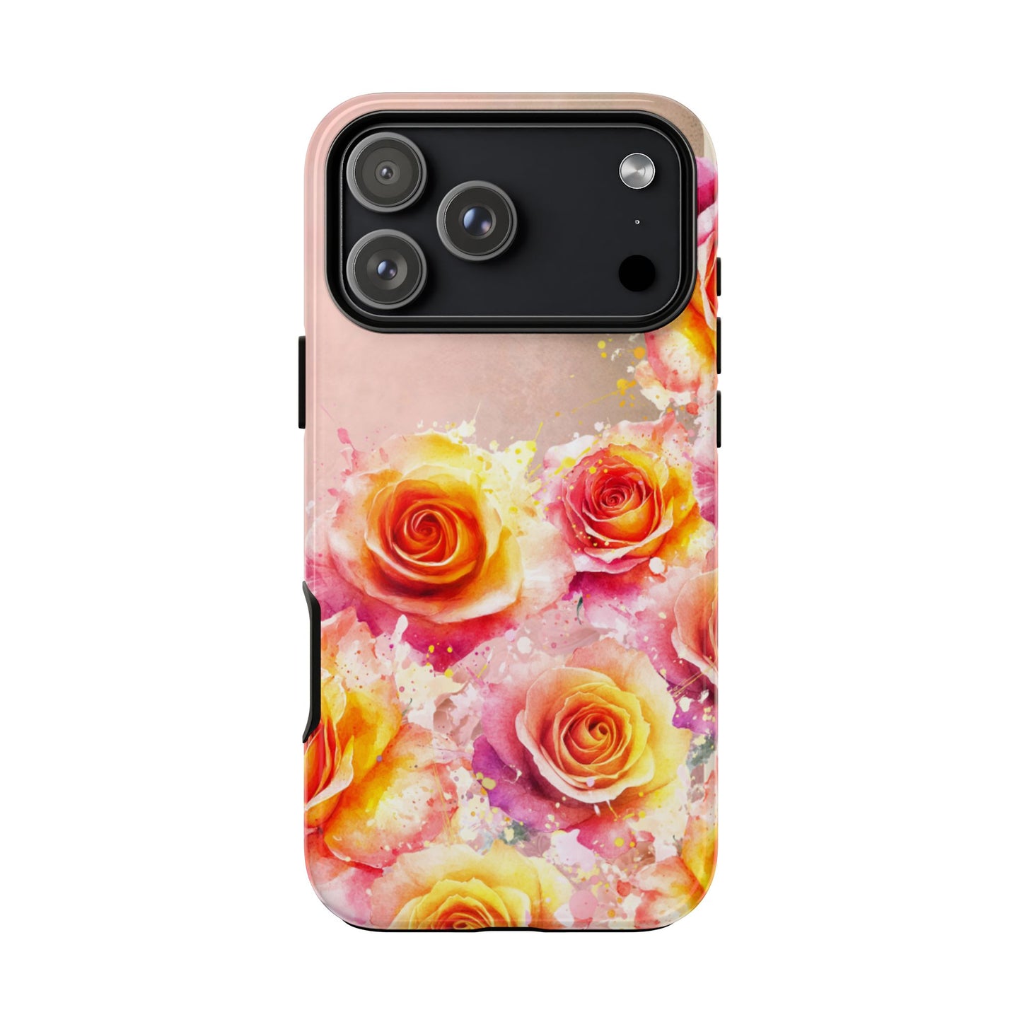 Protective Phone Case – Sunset Roses