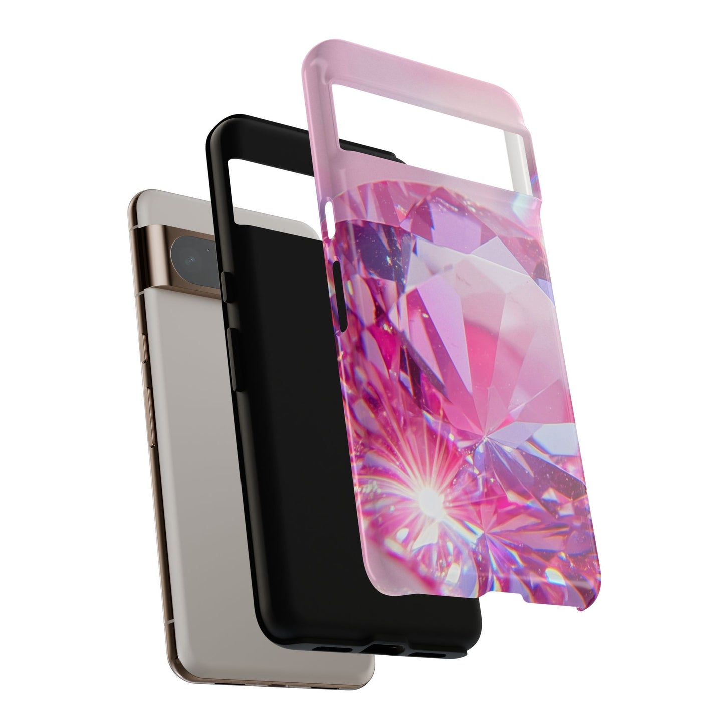 Protective Phone Case – Pink Ice