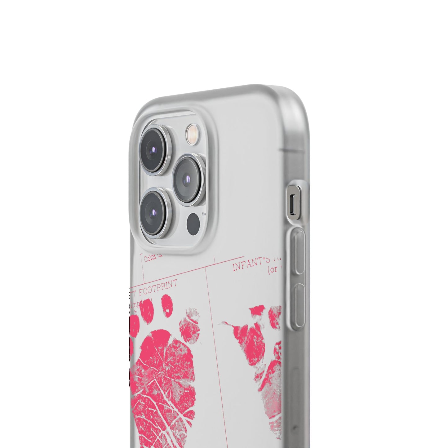 Flexi Case – Mom’s Little Pink Footprints