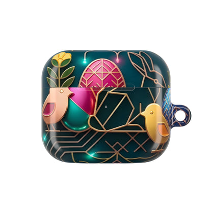 Earbud Case Cover – Jeweled Garden
