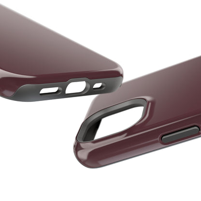 Impact-Resistant Phone Case – Mulled Wine – Compatible with iPhone 11–17 & Samsung Galaxy S22–S26 Series