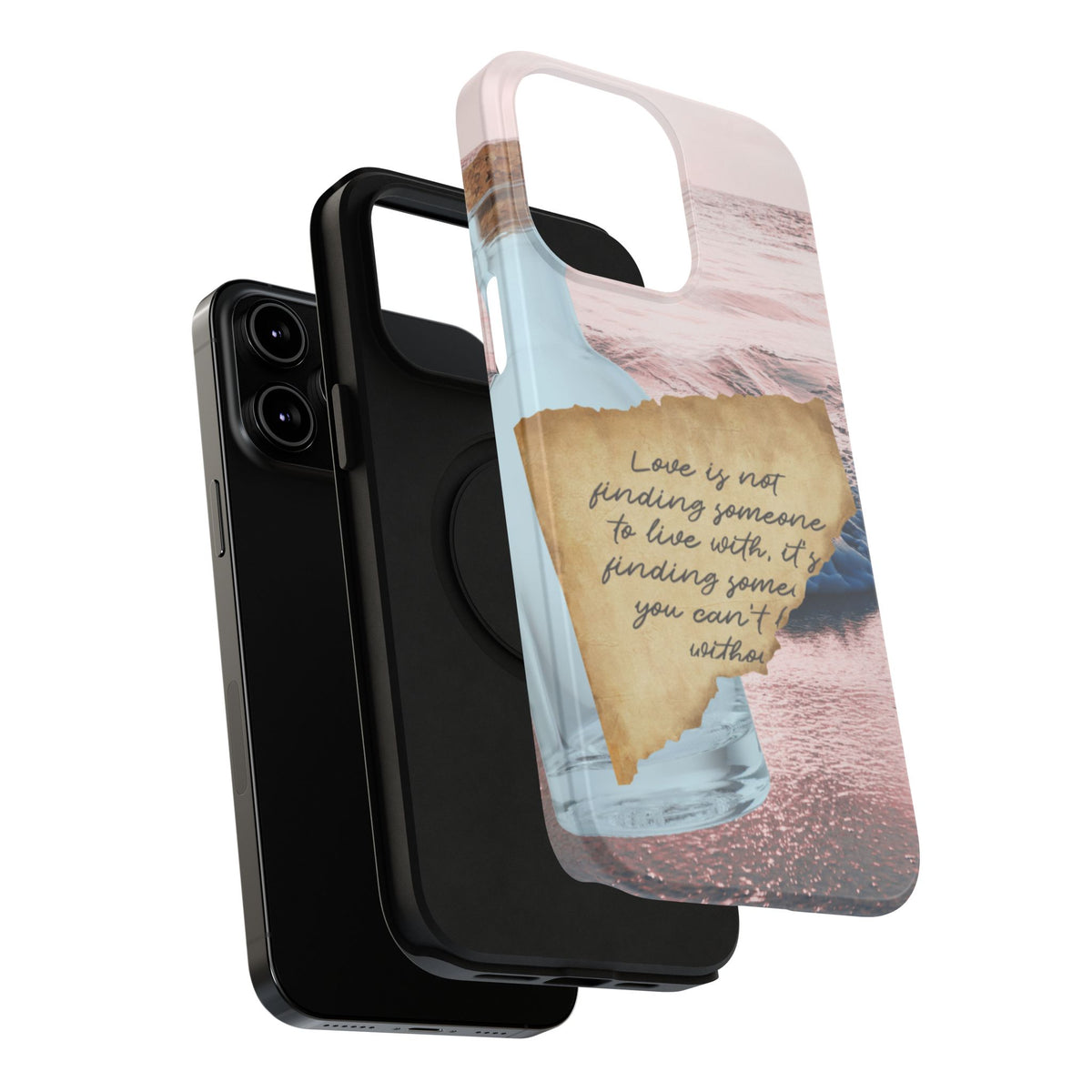 Impact-Resistant Phone Case – Written in the Tide – Compatible with iPhone 11–17 & Samsung Galaxy S22–S26 Series