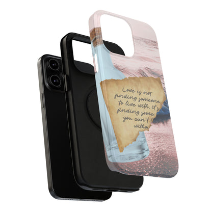 Impact-Resistant Phone Case – Written in the Tide – Compatible with iPhone 11–17 & Samsung Galaxy S22–S26 Series