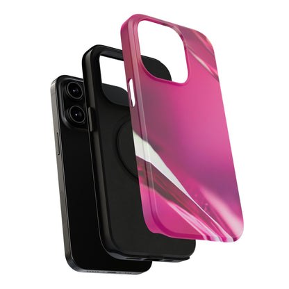 Impact-Resistant Phone Case – Magenta Motion
