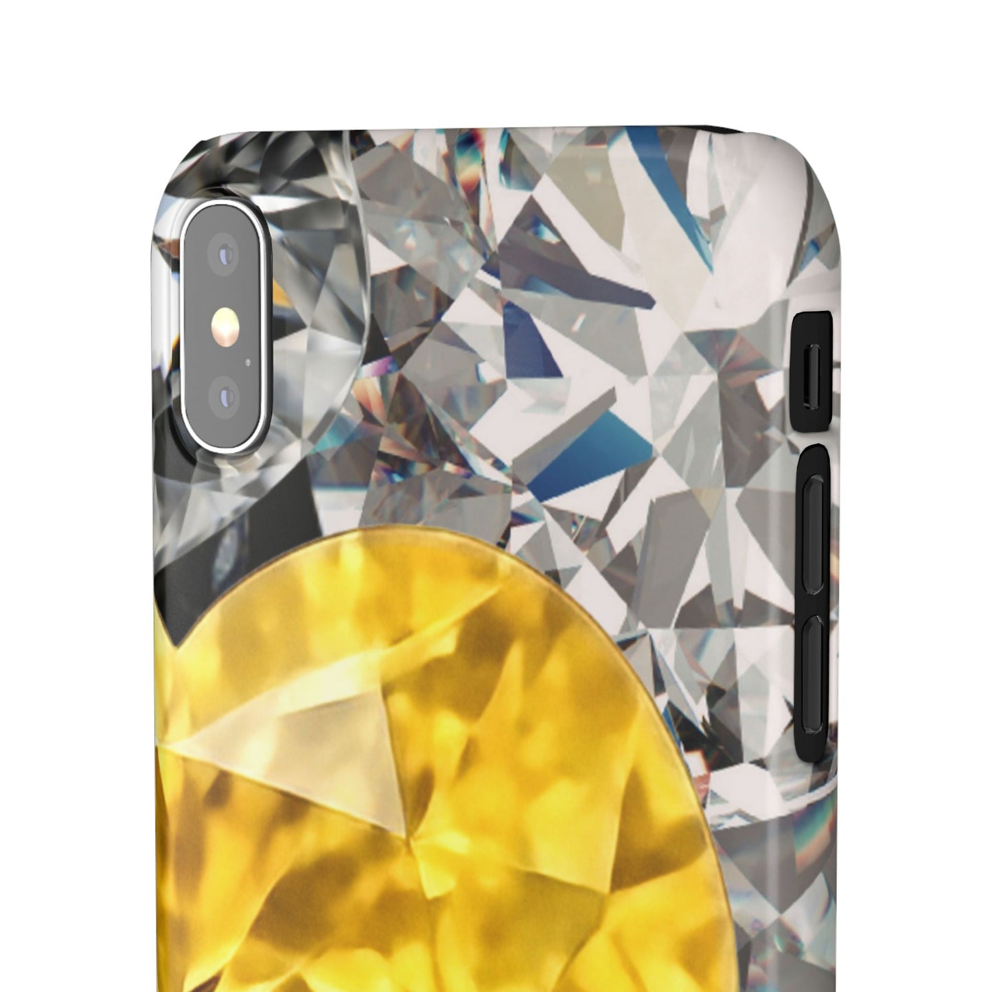 Snap Phone Case – Heart of Gold