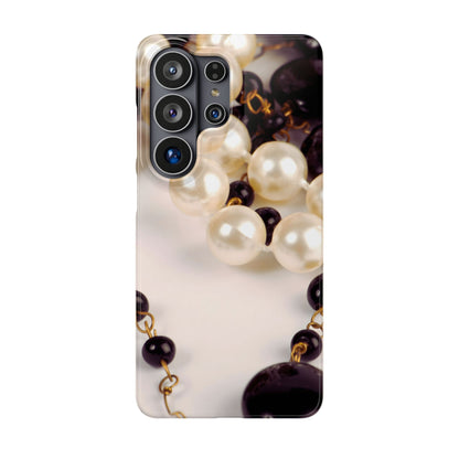 Snap Phone Case – Noir Pearl