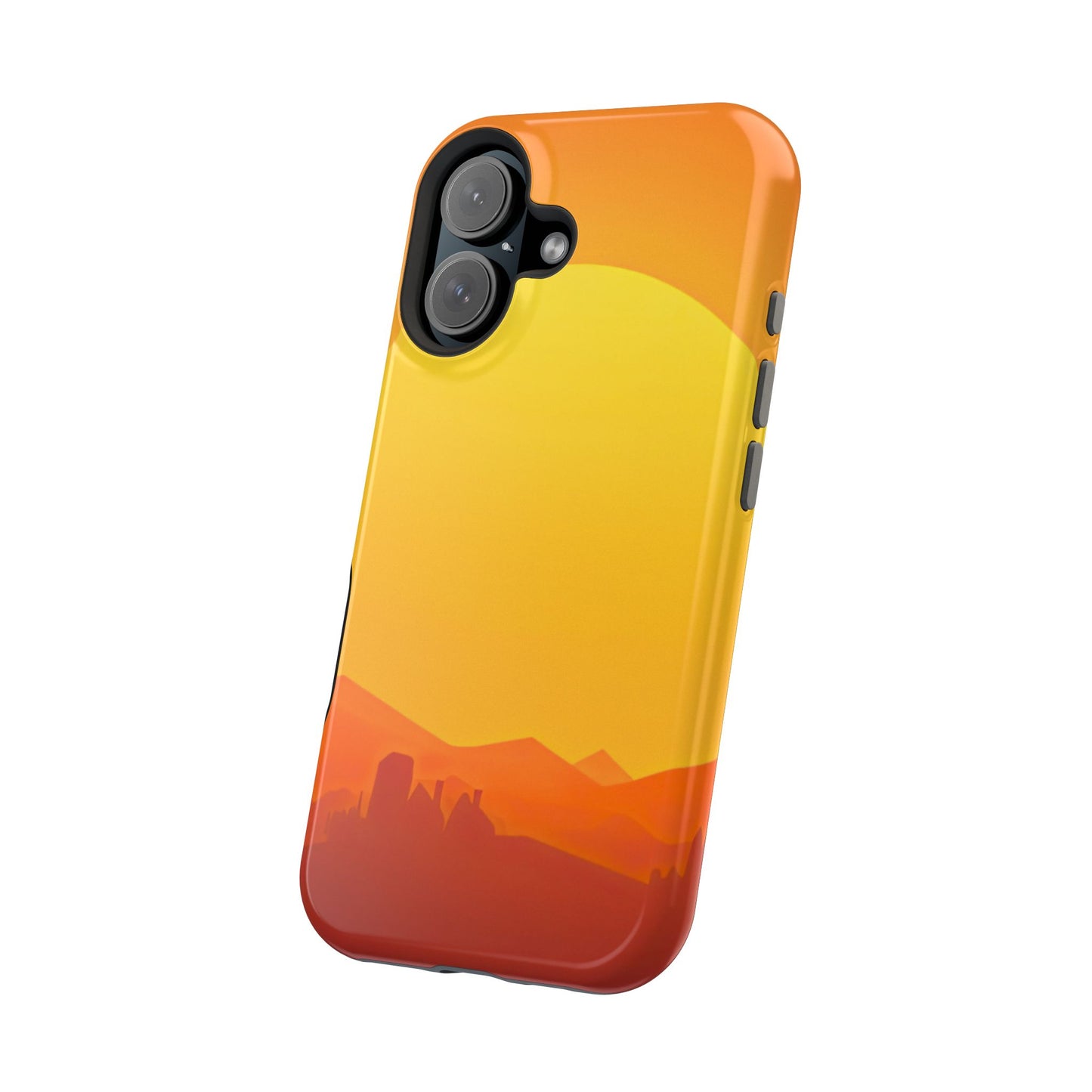 Wireless-Charging Compatible Case – Desert Sunrise