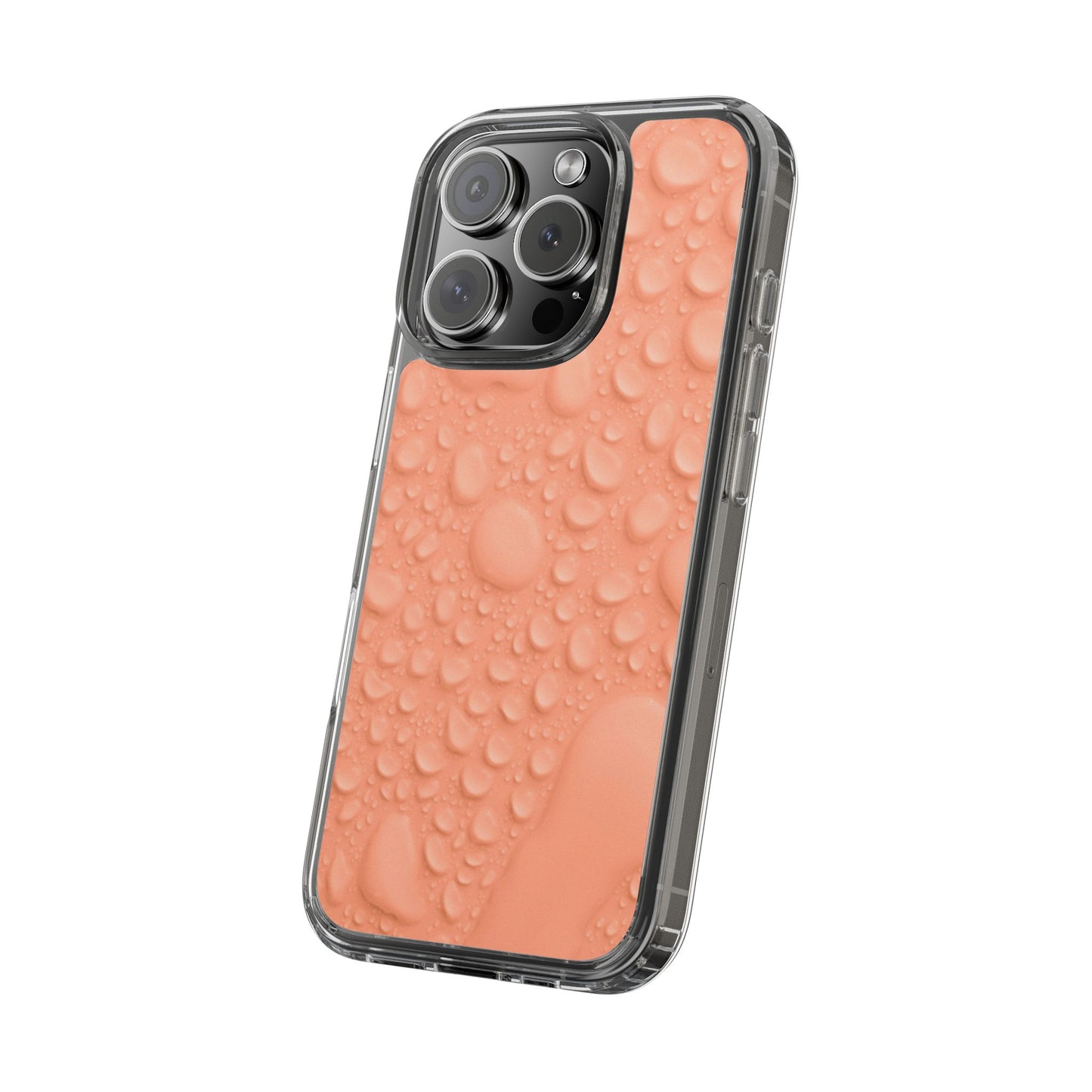 Clear Phone Case – Apricot Rain