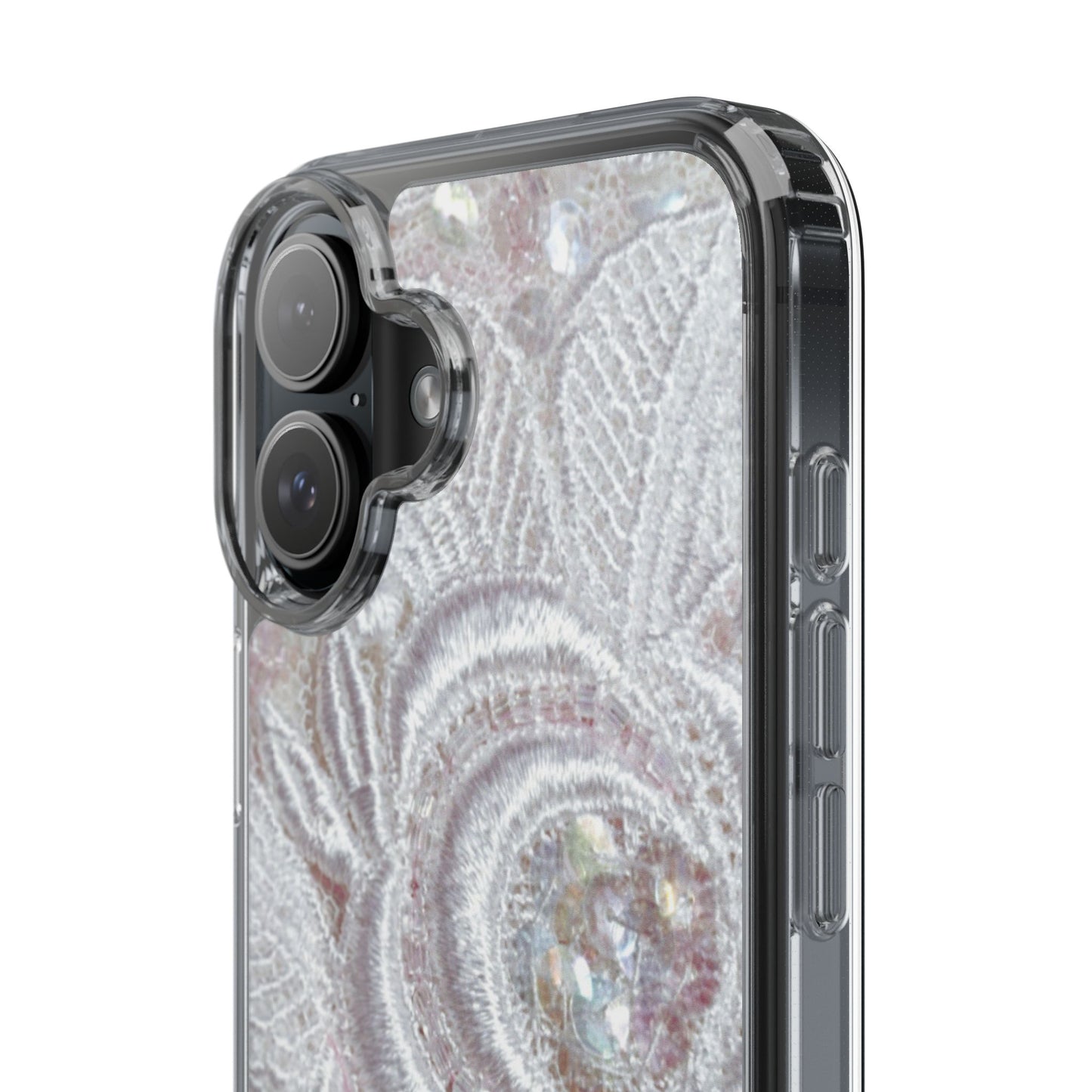 Clear Phone Case – Lace Veil