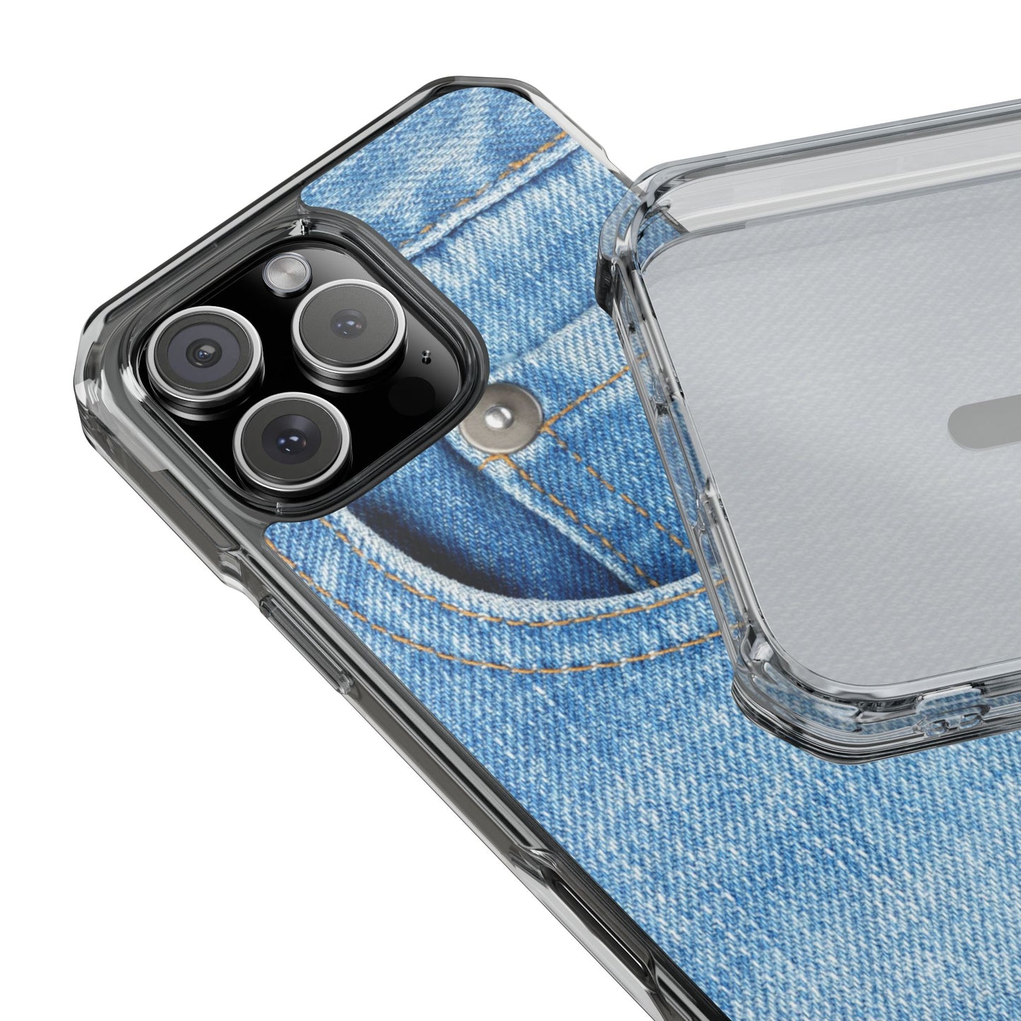 Clear Magnetic Phone Case – Blue Jean Baby
