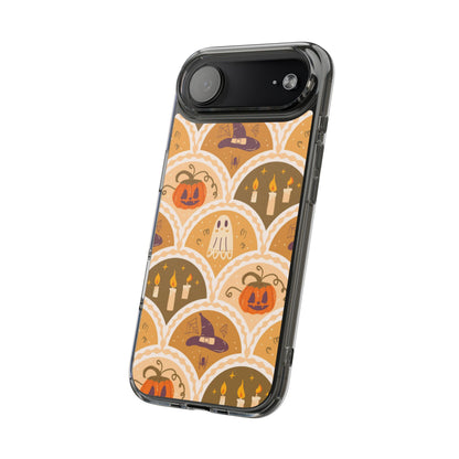 Clear Phone Case – Vintage Haunt – Compatible with iPhone 13–17 & Samsung Galaxy S25–S26 Series