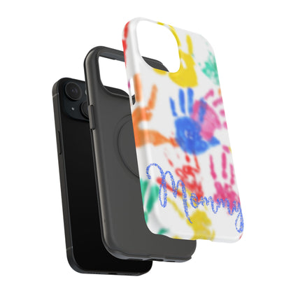 Impact-Resistant Phone Case – Handprint Memories