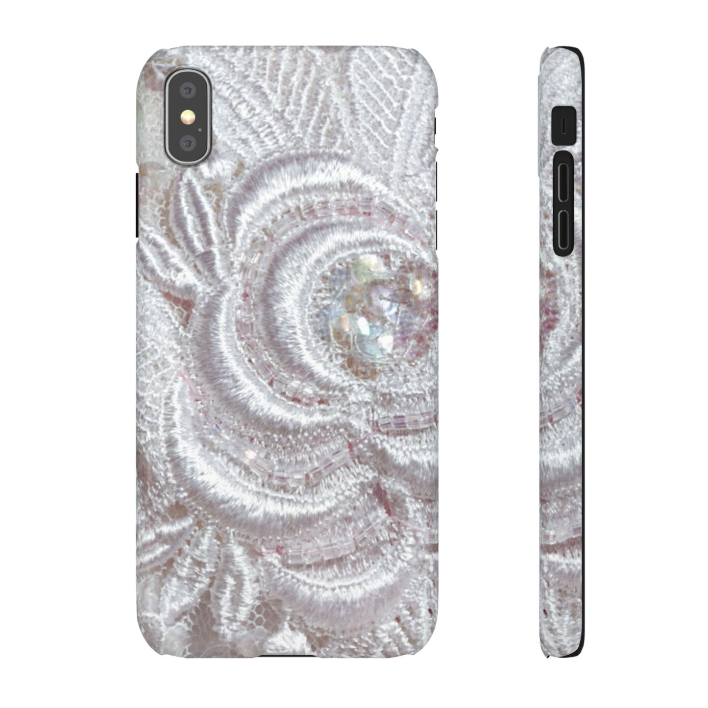 Snap Phone Case – Lace Veil