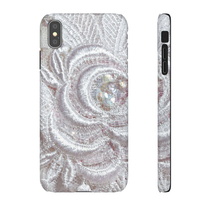 Snap Phone Case – Lace Veil