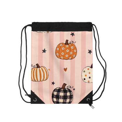 Drawstring Bag – Pumpkin Picnic