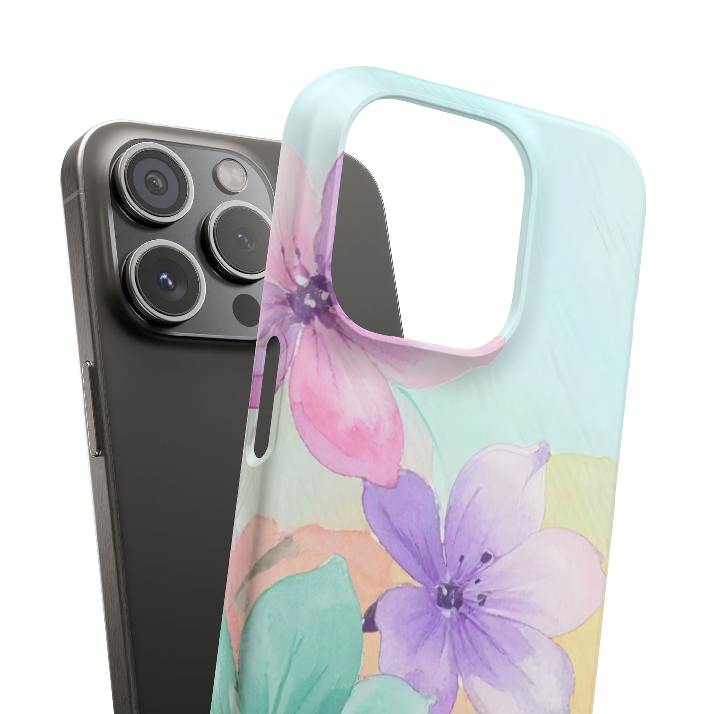 Snap Phone Case – Water Petal